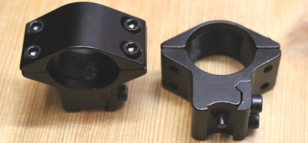 Scandium Kikarsiktes Montage Fasta Ringar 1" 11mm spår